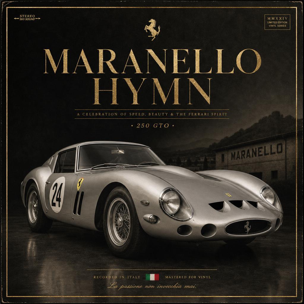 "Maranello Hymn" final cover art