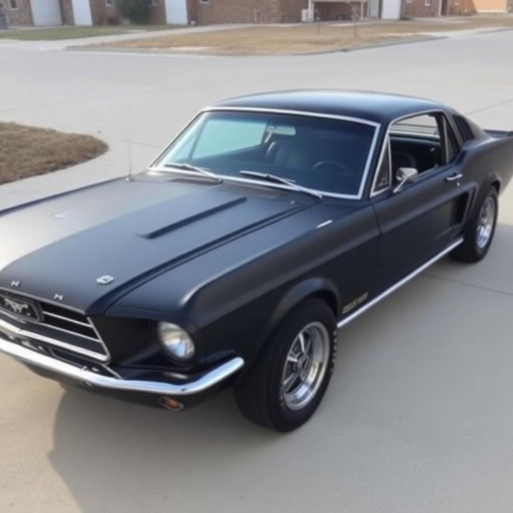 Plain snapshot of '67 Fastback