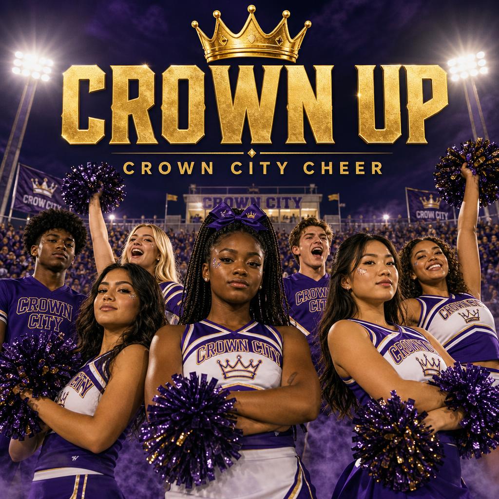 Crown City Cheer anthem cover art